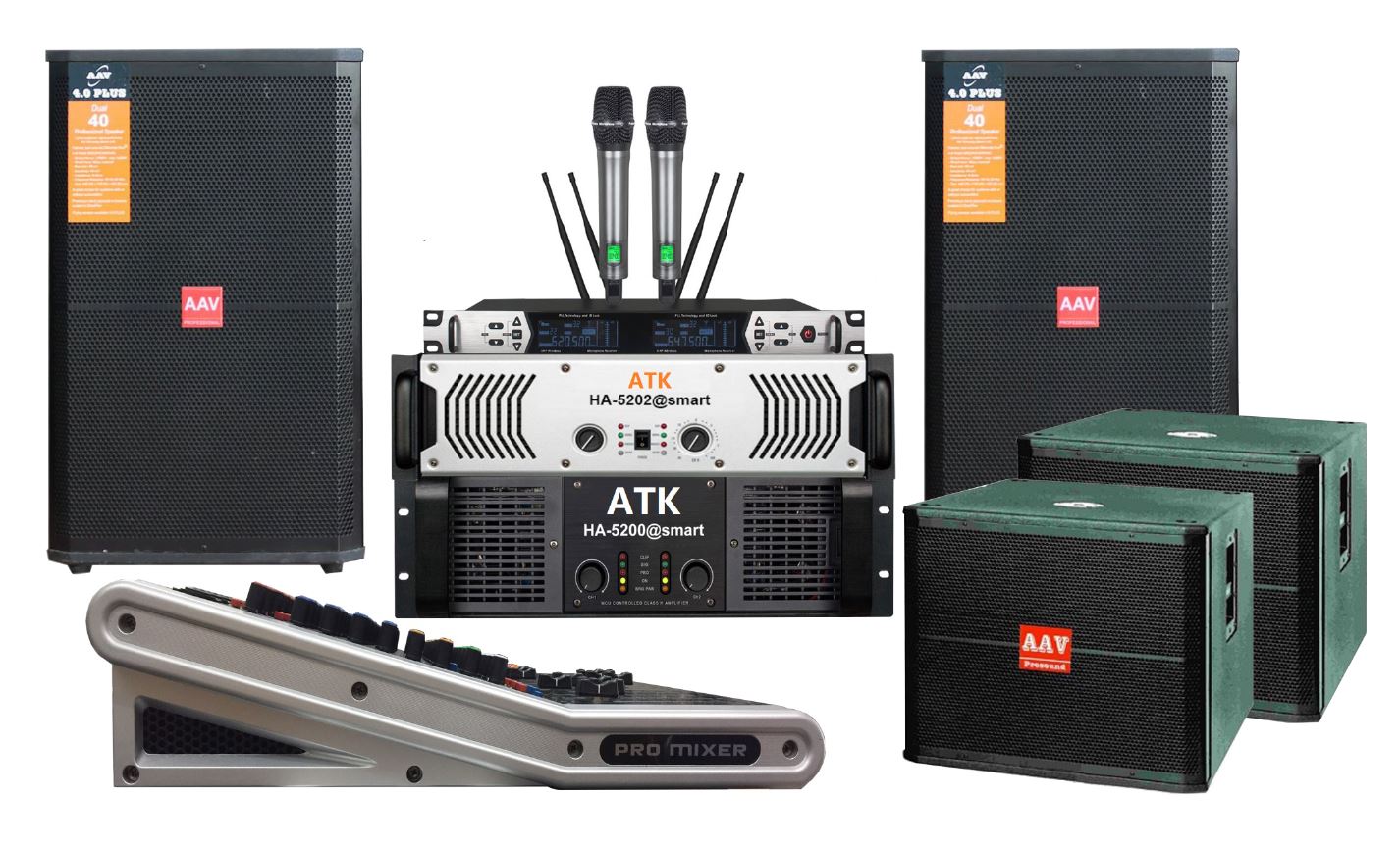 dàn âm thanh sân khấu trường học